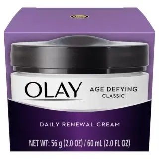 Olay Age Defying Classic Daily Renewal Cream, Face Moisturizer