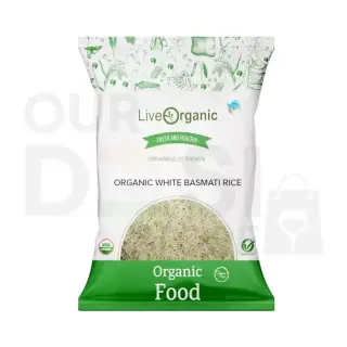 Organic Basmati White B2lb Atta Flours & Sooji, 2LB