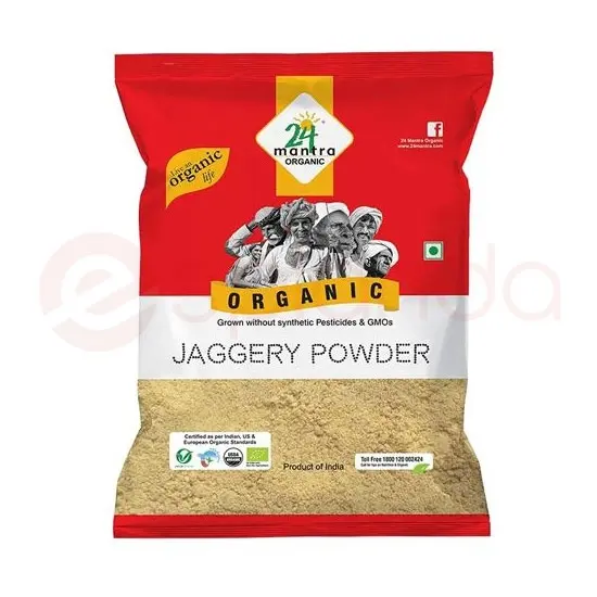 24 Mantra Jaggery Powder : 2lb 2LB at Apna Bazar Xpress, Burlington MA