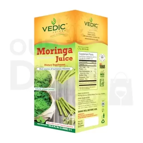 Vedic Moringa Juice : 500ML 500ML at Apna Bazar Xpress, Burlington MA