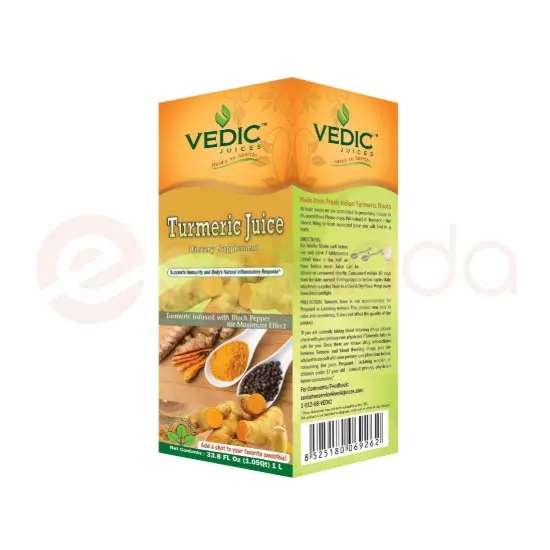 Vedic Turmeric Juice : 500ML 500ML at Apna Bazar Xpress, Burlington MA