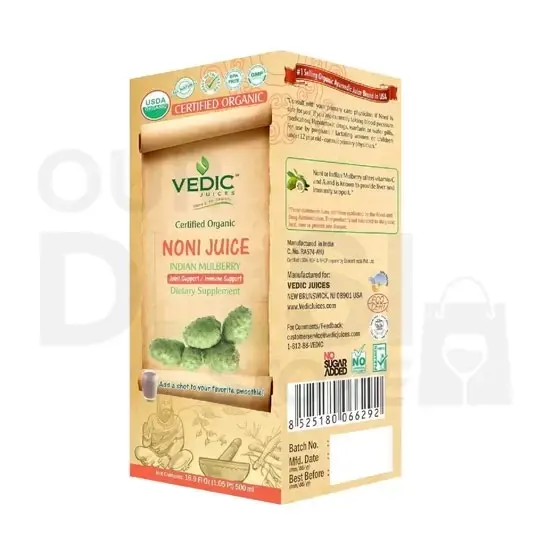 Ved Orga Noni Juice : 500ML 500ML at Apna Bazar Xpress, Burlington MA