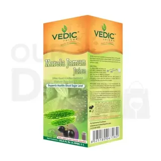 Vedic Karela Jamun Juice : 1 L Health & Wellness, 1 L
