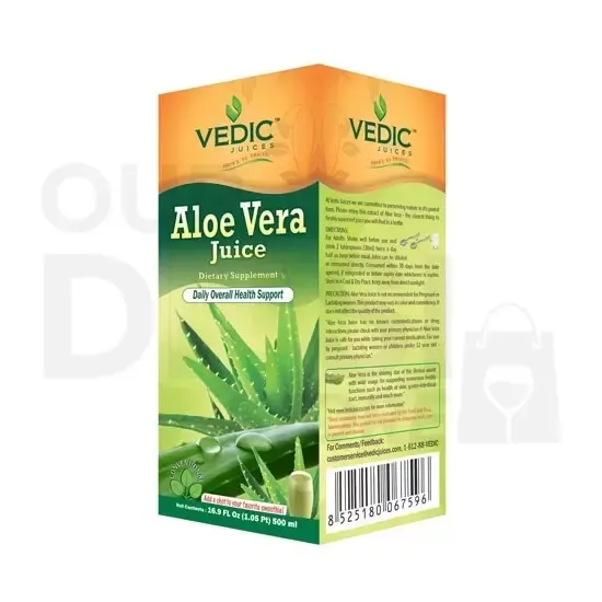 Vedic Aloe Vera Juice : 500 Ml 500ml at Apna Bazar Xpress, Burlington MA