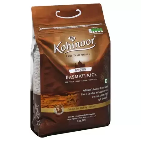 Kohinoor Basmati Rice Brown 10B at Apna Bazar Xpress, Burlington MA
