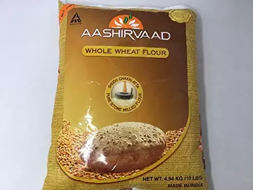 Itc Limited Aashirvaad Whole Wheat Flour at Apna Bazar Xpress, Burlington MA