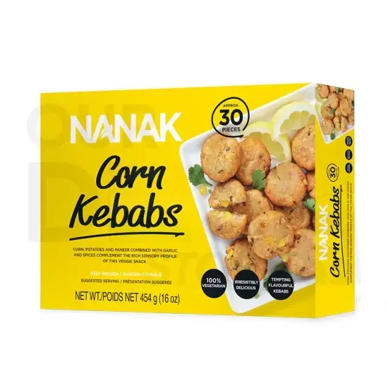 Nanak Corn Kebabs : 20 Pcs 20 PCS at Apna Bazar Xpress, Burlington MA