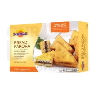 Nanak Bread Pakora;400gm Snacks & Namkeen, 400GM