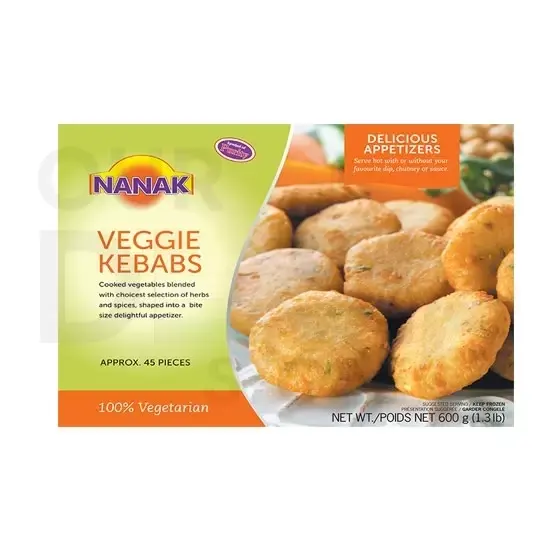 Nanak Veggie Kebabs at Apna Bazar Xpress, Burlington MA