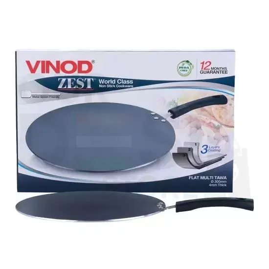 Vinod Nonstick Flat Tawa -30CM at Apna Bazar Xpress, Burlington MA