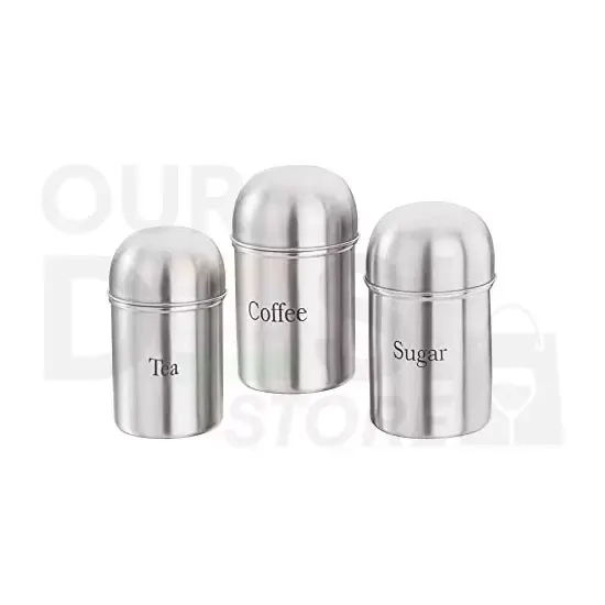 Dome Canister: 3 Pc 3 PC at Apna Bazar Xpress, Burlington MA