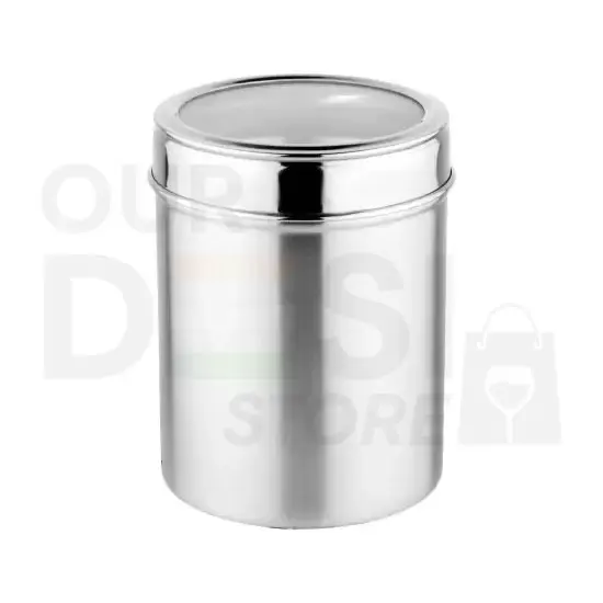 Canister Top See Through: 9 Cm 9 CM at Apna Bazar Xpress, Burlington MA
