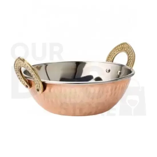 Saga Steel Copper Kadai NO.6 : at Apna Bazar Xpress, Burlington MA