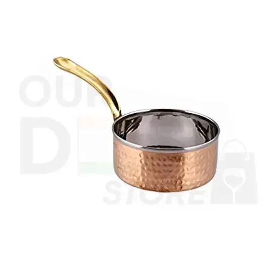 Saga  Copper Sauce Pan No 3 : at Apna Bazar Xpress, Burlington MA