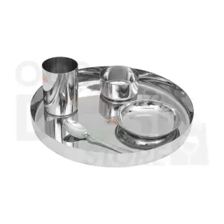 Vinod 5 Comp Mess Tray : One Household