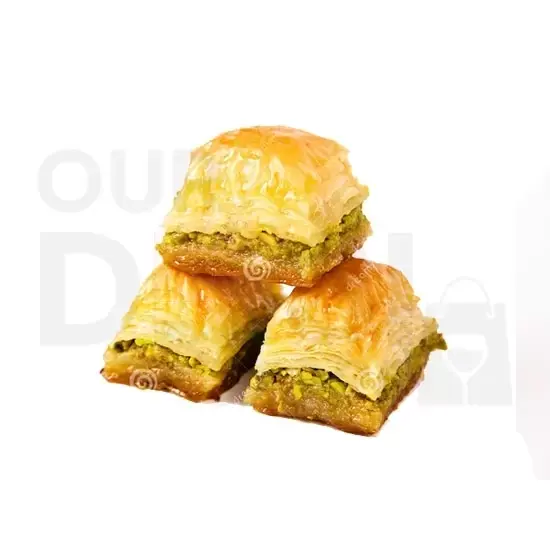Baklava Pistachio : One at Apna Bazar Xpress, Burlington MA