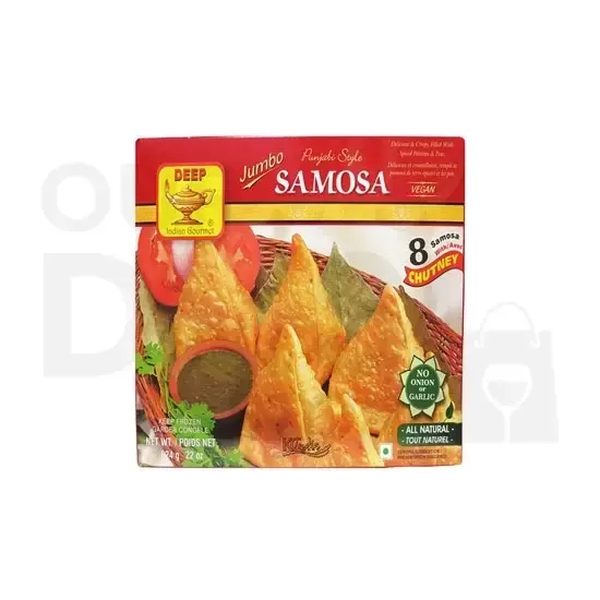 Deep Jumbo Samosas 8 : 8 Ps 8 PS at Apna Bazar Xpress, Burlington MA