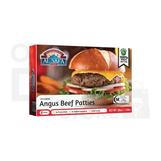 Alsafa Angus Beef Patties : 1 1 at Apna Bazar Xpress, Burlington MA