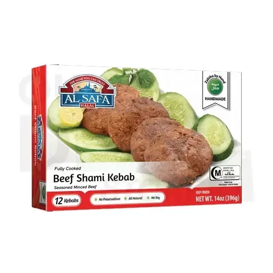 Al Safa Beef Shami Kebab : 14 14 at Apna Bazar Xpress, Burlington MA
