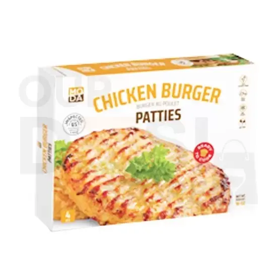 Moda Chicken  Patties : 16 Oz 16 OZ at Apna Bazar Xpress, Burlington MA