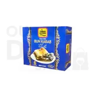 THREE RIVER BUN KABAB : 6 PCS