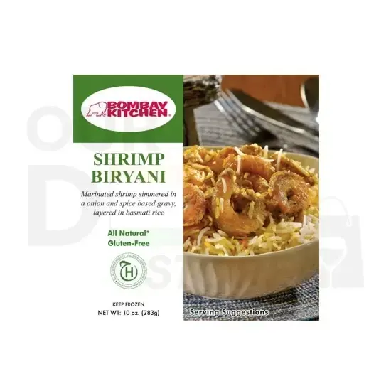 Bombay Kitchen Shrimp Biryani at Apna Bazar Xpress, Burlington MA