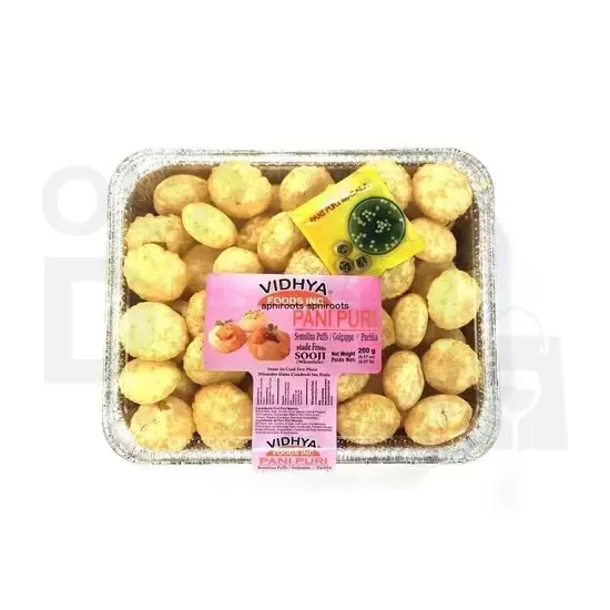 Vidhya Pani Puri : 26G 260G at Apna Bazar Xpress, Burlington MA
