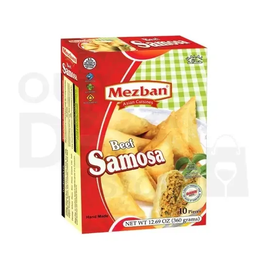 Mezban Chatpata Beef Samosa : at Apna Bazar Xpress, Burlington MA