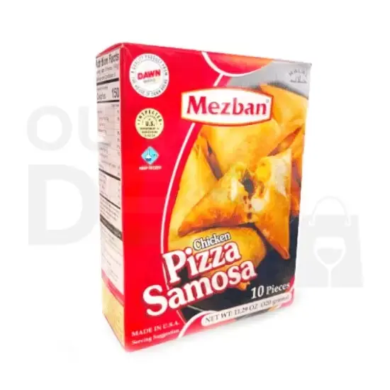 Mezban Pizza Samosa : 320GM 320GM at Apna Bazar Xpress, Burlington MA