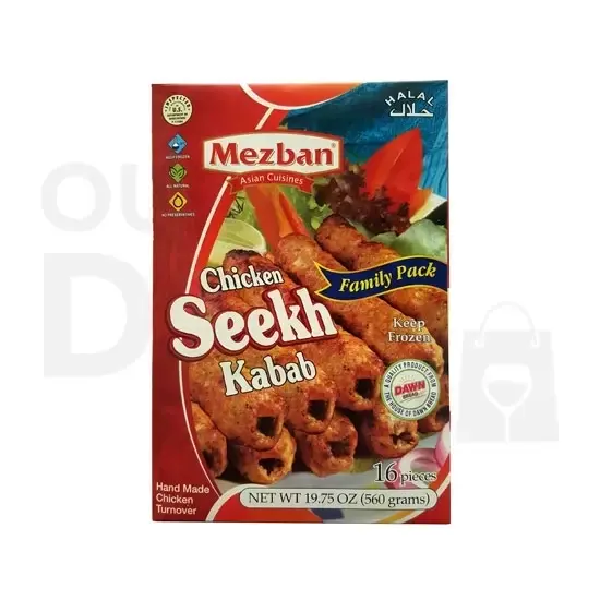 Mezban Chicken Seekh Khabab : at Apna Bazar Xpress, Burlington MA