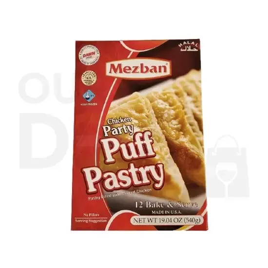 Mezban Puff Pastry : 540TG 540TG at Apna Bazar Xpress, Burlington MA