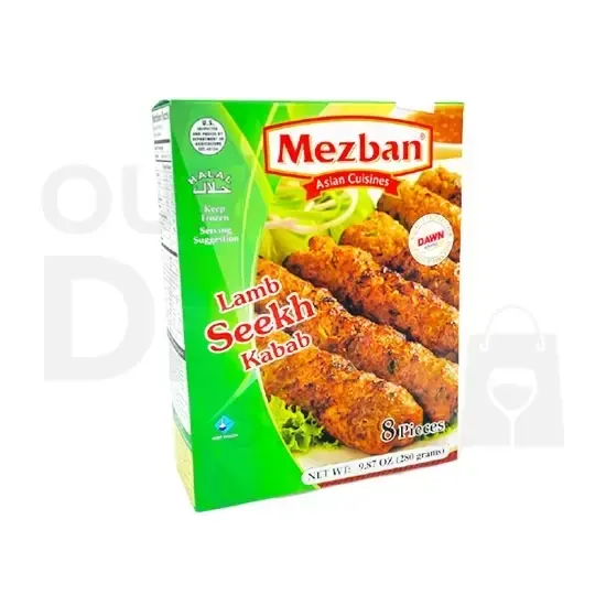 Mezban Lamb Seekh Kabab : 280G 280G at Apna Bazar Xpress, Burlington MA