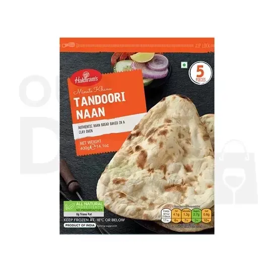 Haldiram Tandoori Naan : One at Apna Bazar Xpress, Burlington MA