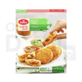Haldirams Aloo Tikki : 40 Pcs Snacks & Namkeen, 40 PCS