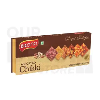 Bikaner Chikki Assor: 14.11 Oz