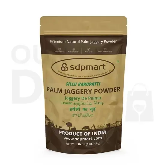 Sdpmart Palm Jaggery; 16OZ at Apna Bazar Xpress, Burlington MA