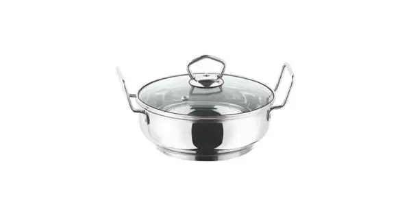 Optional Vinod Stainless Steel Kadai With Lid 26 at Apna Bazar Xpress, Burlington MA