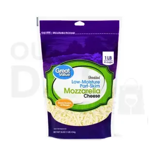Low-moisture Part-skim Mozzarella Shredded Cheese, Mozzarella Low-moisture Part-skim Mozzarella Shredded Cheese, Mozzarella