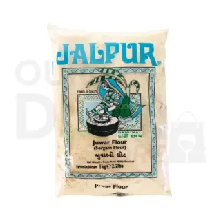 Jalpur Stone Ground Sorghum Flour (Juwar Flour) - Atta Flours & Sooji, 2KG