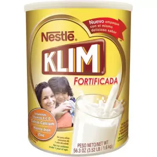 Klim Fortificada Dry Whole Milk Powder, 1.6k