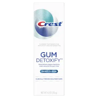 Crest Gum Detoxify Fluoride Toothpaste Deep Clean Crest Gum Detoxify Fluoride Toothpaste Deep Clean
