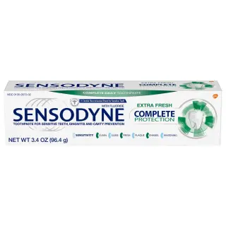 Sensodyne Complete Protection Sensitive Toothpaste, Extra Fresh, Sensodyne Complete Protection Sensitive Toothpaste, Extra Fresh,