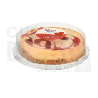 Strawberry Swirl Cheesecake Strawberry Swirl Cheesecake