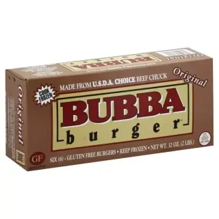 Bubba Burger® Original Burger, Bubba Burger® Original Burger,