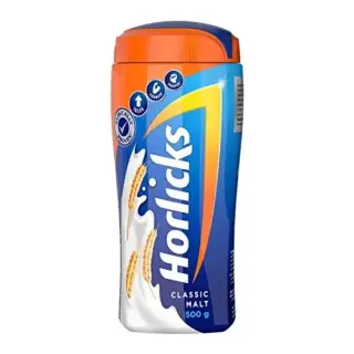Gandhi Appliances Llc Horlicks Original Classic Malt Plain,, 500GM