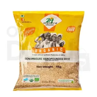 Organic Hand Pounded Sona Masoori - Organic Hand Pounded Sona Masoori -