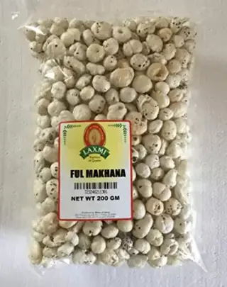 Laxmi Ful (Phool) Makhana - Puffed Lotus Seeds - Fruits & Vegetables, 200G