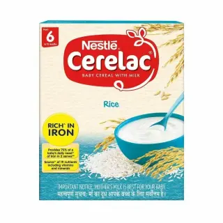 Cerelac Nestle Baby Cereal With Milk, Rice – From, 300G