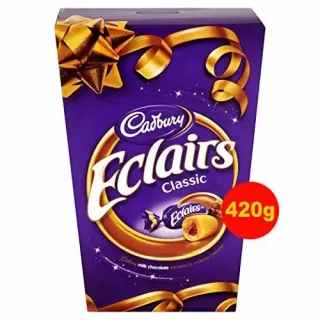 Cadbury Chocolate Eclairs Carton Cadbury Chocolate Eclairs Carton